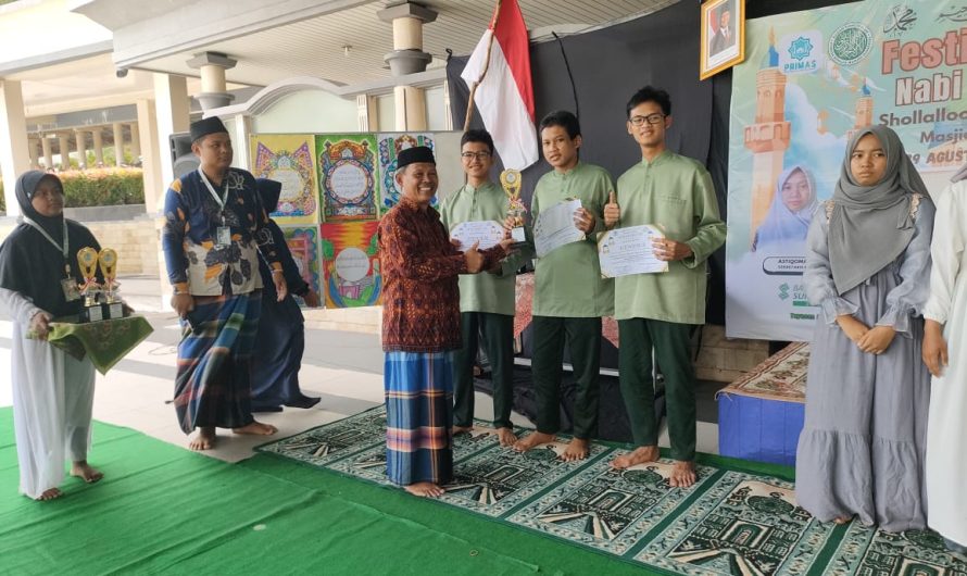 Tim SMANSALI Raih Juara 1 Lomba Cerdas Cermat Festival Maulid Nabi Muhammad SAW
