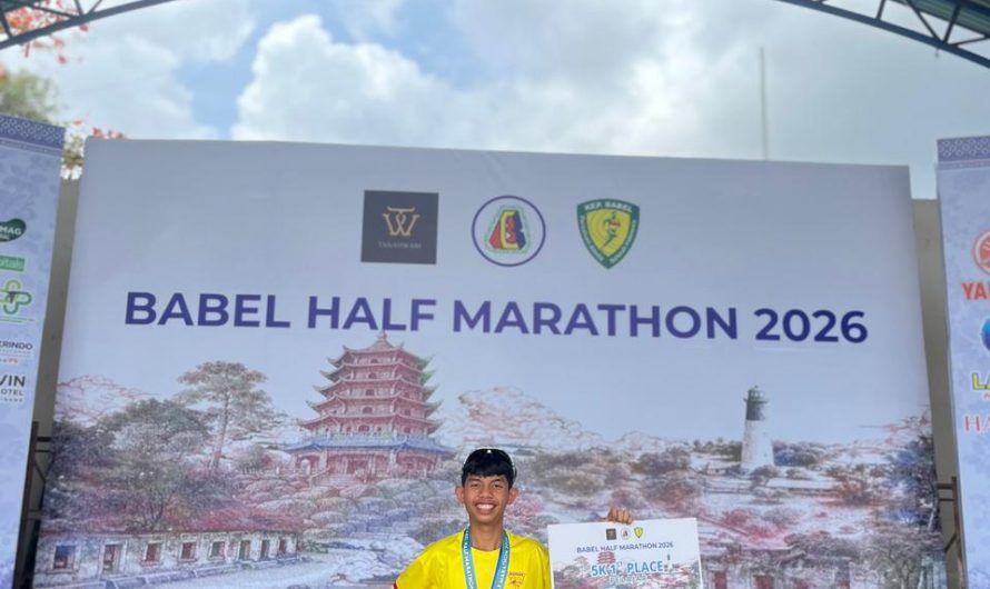 Langkah Kecil, Prestasi Besar di Babel Half Marathon 2026