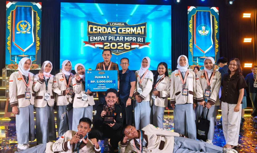Selamat dan Sukses! Tim LCC 4 Pilar SMA Negeri 1 Pemali Raih Juara 3 Tingkat Provinsi