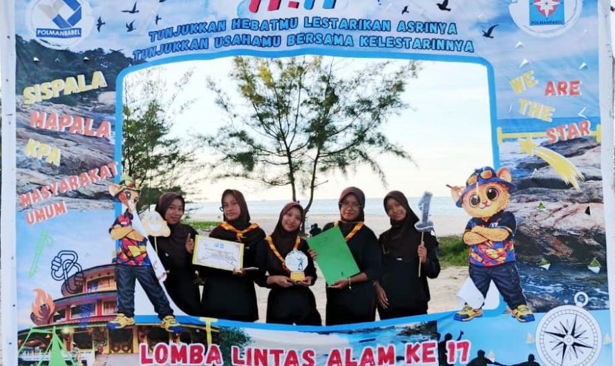 Taklukkan Tantangan Alam, Tim Putri SMAN 1 Pemali Raih Harapan I